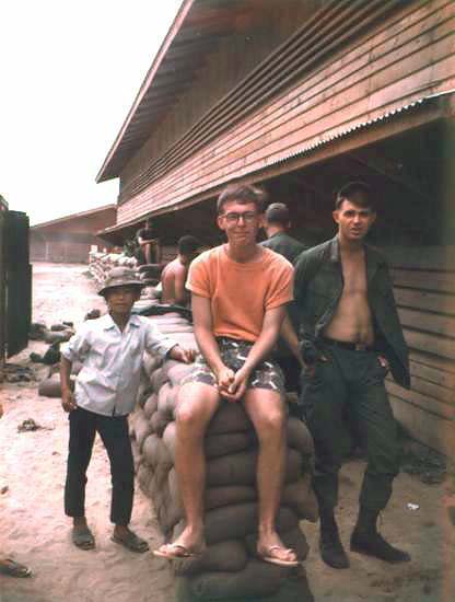 Off-Duty on Sandbags